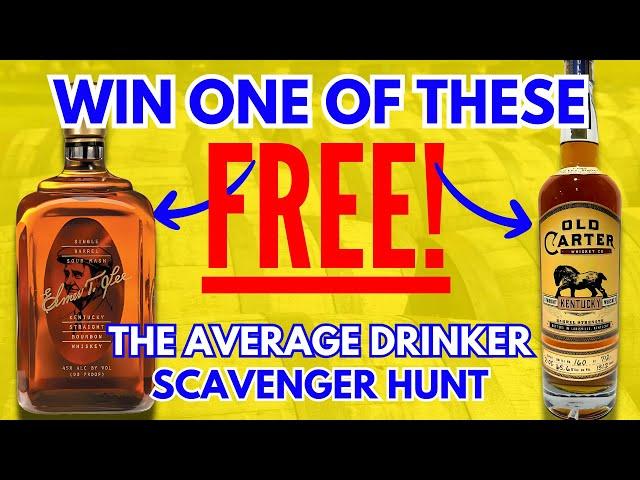 Average Drinker Bourbon Scavenger Hunt - 2024!
