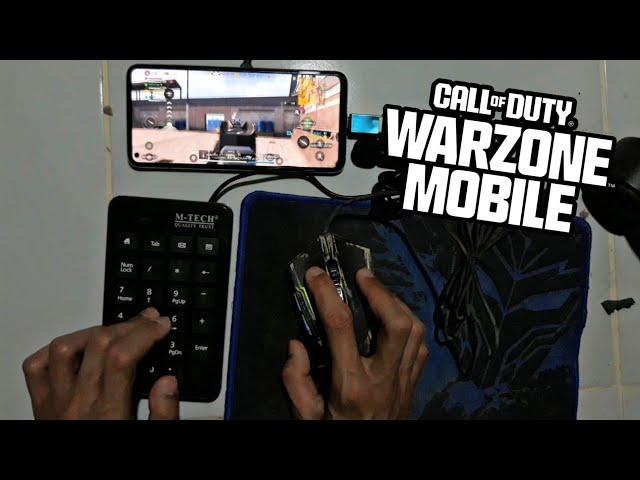 Call of Duty Warzone Mobile Gameplay with Mouse & Keyboard Android/iOS New FPS Game 2024