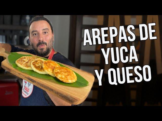 ¿Cómo hacer Arepas de Yuca Colombianas? | Receta Fácil | Tulio Recomienda