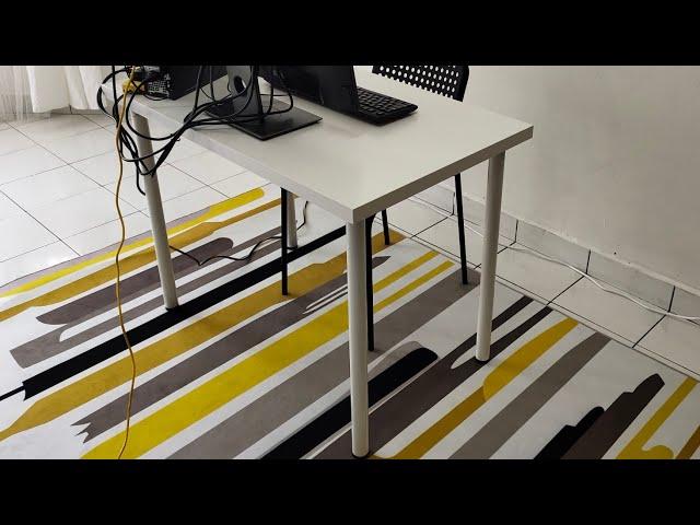 Unboxing IKEA Linnmon Adils Table