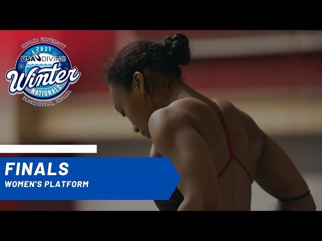 Women's 10m Platform Finals - USA Diving Winter Nationals 2021