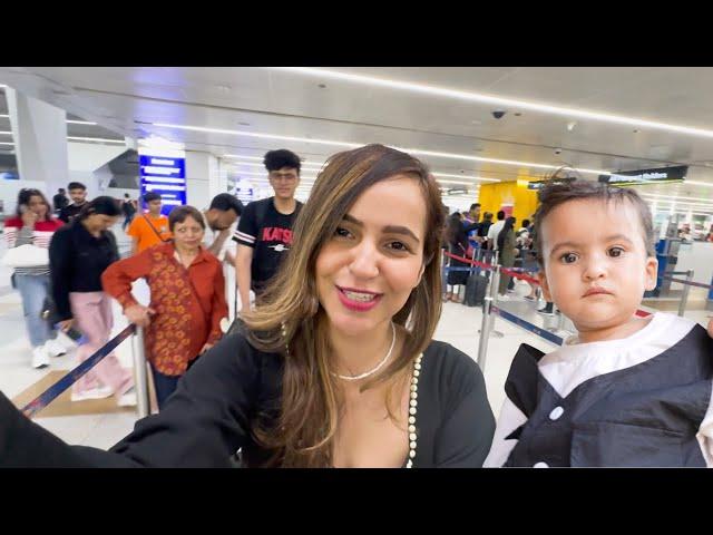 Asher's Birthday Trip ( NEW DELHI to BAKU AZERBAIJAN on INDIGO ECONOMY)