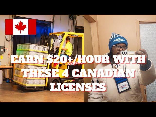 4 Canadian Licenses That Earned Me Over $20/Hour – You Won’t Believe #3