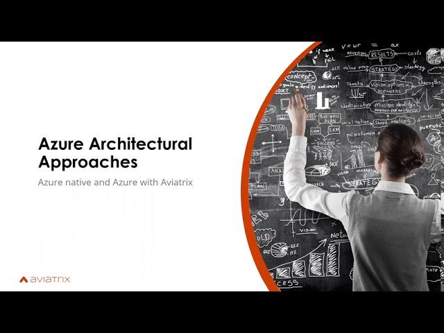 Microsoft and Aviatrix: Network architecture options for Azure and multi-cloud deployments