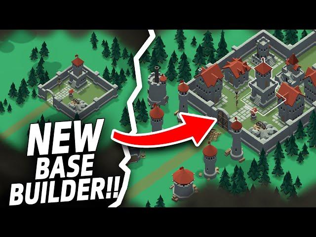 NEW Castle Defense Base Builder!! - Creeping Dusk - Management TD