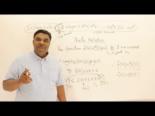 1.8.1 Asymptotic Notations Big Oh - Omega - Theta #1