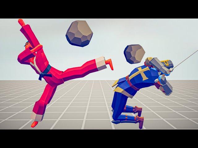 Kick & Stone - Taekwondo + Stoner - Totally Accurate Battle Simulator TABS