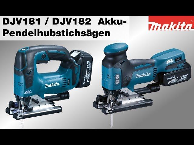 Makita Akku-Stichsägen DJV181 und DJV182