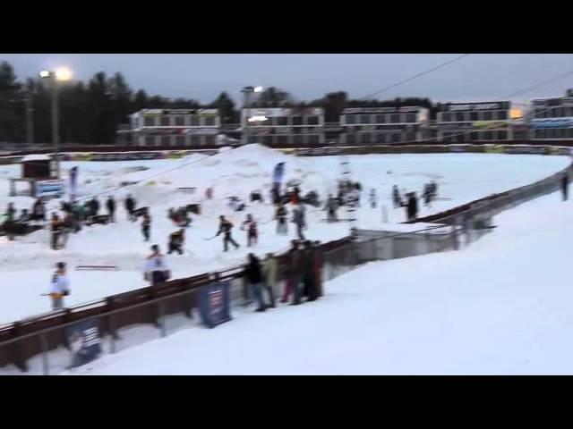 Pond Hockey Goes Under the Lights