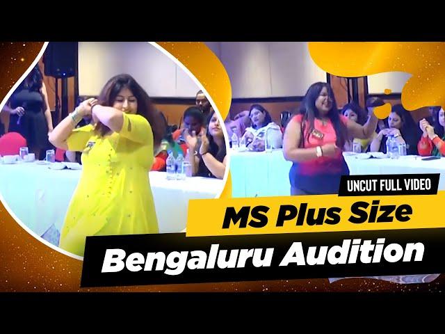 MS Plus Size Bangalore Audition | Plus Size Fashion Show | Plus Size Model |  MS Plus Size India