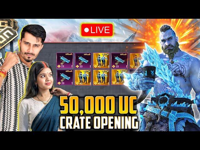 MAXING NEW THUNDER GLACIER UZI & GOD OF WAR ULTIMATE SET IN BGMI  CRATE OPENING - BGMI NEW UPDATE