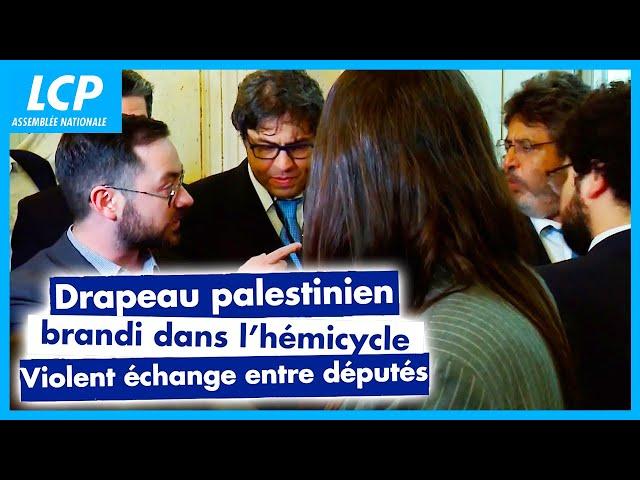 Violent échange entre les députés David Guiraud (LFI) et Meyer Habib (LR) à l'Assemblée nationale