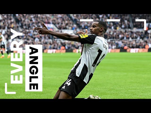 EVERY ANGLE  Alexander Isak's Winner Against Arsenal