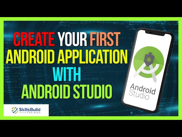  How to Create Your First Android Application with Android Studio | Tutorial for Beginners