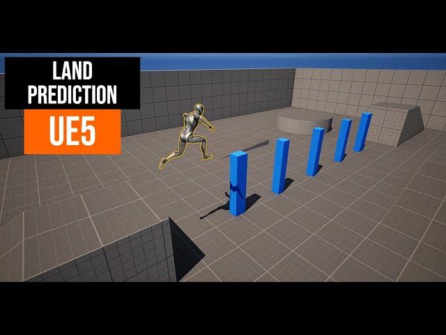 Jump with Land Prediction System - Tutorial on UE5