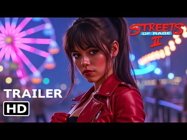 Streets of Rage 2 Trailer - Live Action - Jenna Ortega, Ryan Gosling - Ai Concept