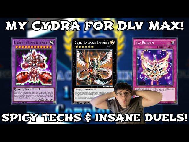 Yu-Gi-Oh! Duel Links || OPTIMIZED CYBER DRAGON DECK FOR MY DLV MAX! INSANE DUELS & COMBO DETAILS!