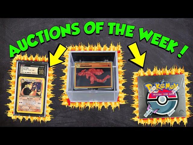 Pokemon Card Auctions Of The Week! Team Rocket's BLASTING OFF AGAIN!!!