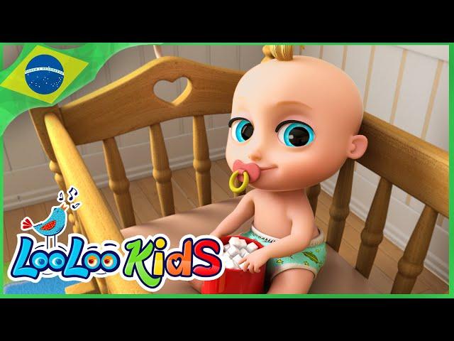 Johny Johny Yes Papa Português - Música Infantil | LooLoo Kids Português