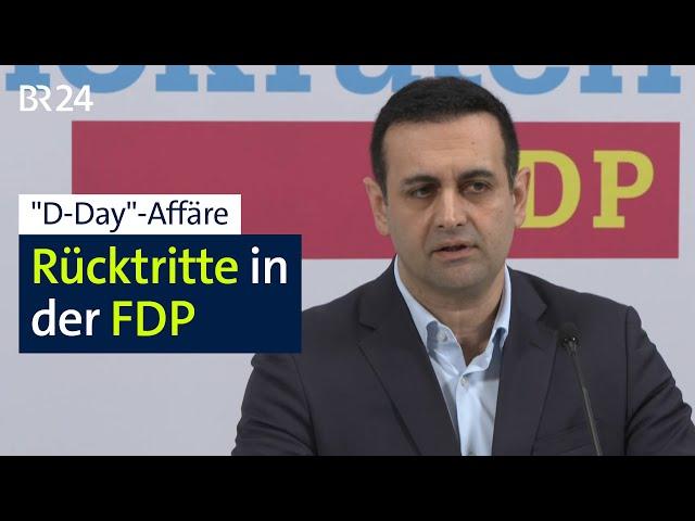 Nach D-Day-Papier: Rücktritte in der FDP | BR24