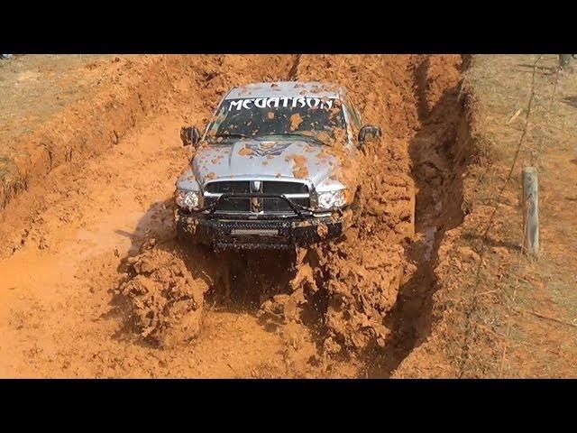 WOW!!! THATS DEEP MUD!!! BOUNTY HOLE AT MARDI GRAS 2014