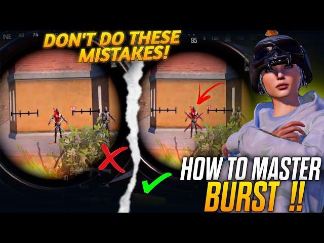 "How to Beat Burst Fire in BGMI/PUBG Mobile | Step-by-Step Tutorial!"