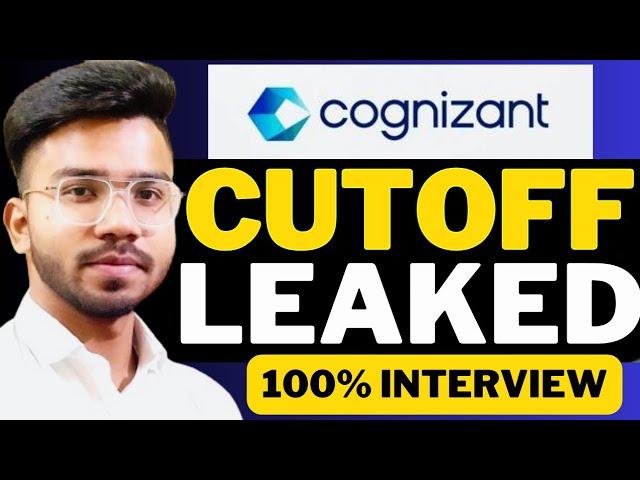 Cognizant Exam Cutoff Leaked | Cognizant Aptitude and Technical Exam Cutoff !