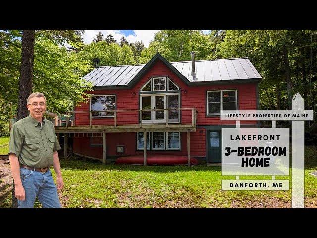 Year-Round Lakefront Home | Maine Real Estate