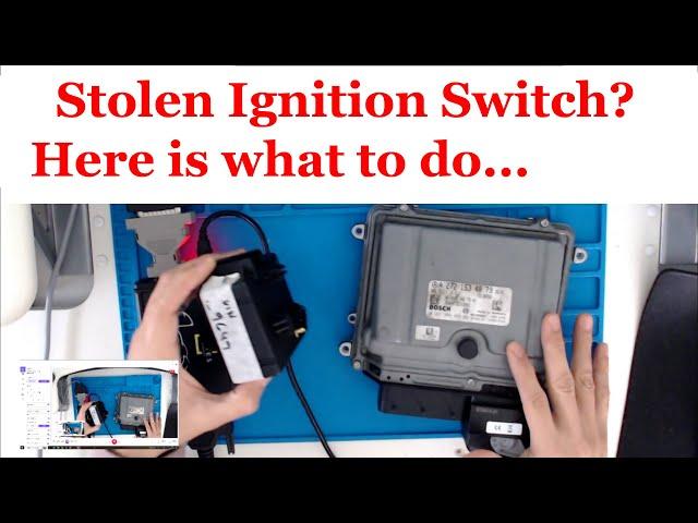 Mercedes Benz Stolen Ignition Switch - How to program a used EIS without having the original.