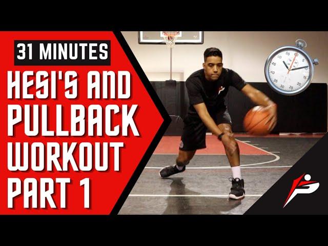 31 Min. Dribbling Workout | Workout #12 - Hesitation & Pullbacks (Part 1) | Pro Training Basketball