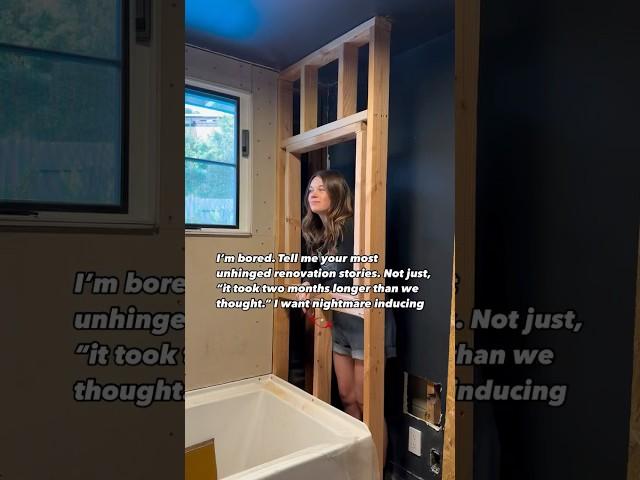 built my shower niche, now I’m bored #diy #diyshorts #diyprojects #renovation #bathroommakeover