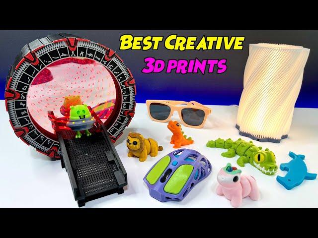 Best Creative 3D Prints l Anycubic Kobra 3 Combo