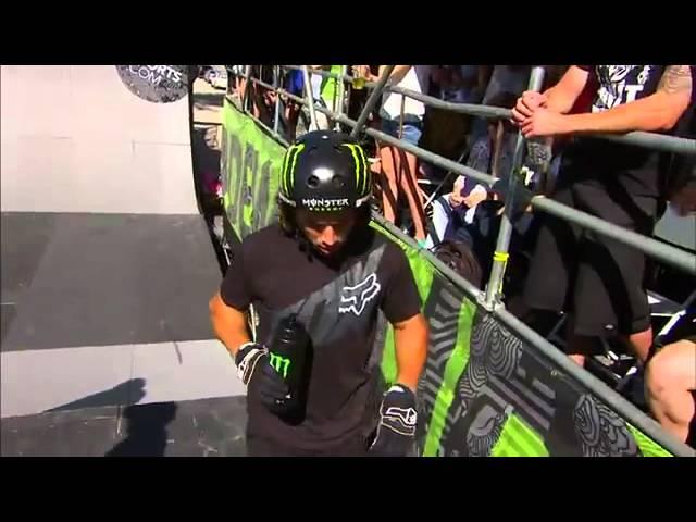 Kyle Baldock Double Backflip - Las Vegas BMX Park Finals