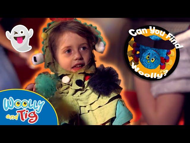 @WoollyandTigOfficial -  Happy Halloween! Can You Spot Woolly?  | TV for Kids | Toy Spider