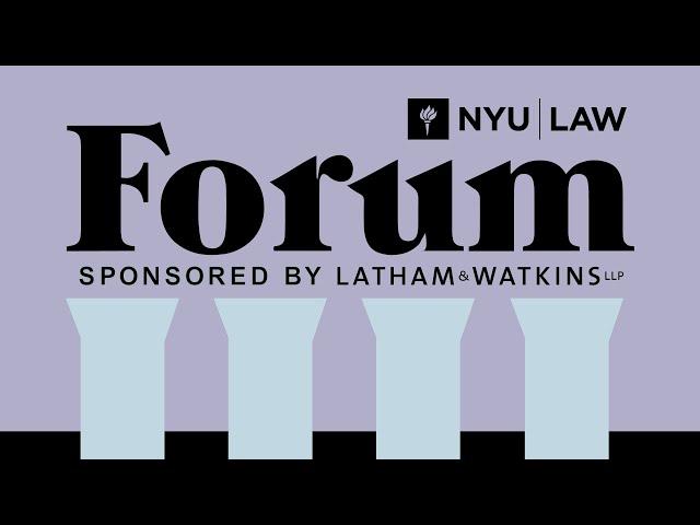 NYU Law Forum—How Will the Law Handle Generative AI?