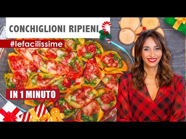 Conchiglioni ripieni - Ricetta di Natale#02 / #LeFacilissime | Benedetta Parodi Official