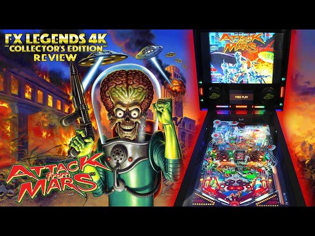 Legends Pinball 4K Attack From Mars Review!