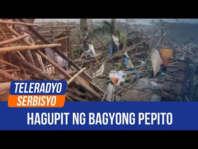 Damage caused by ‘Pepito’ in Catanduanes draws comparison to ‘Rolly:’ PDRRMO | (18 November 2024)