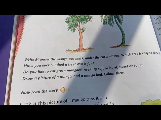 Class 1st subject English literature chapter 6 Kuleep's tree 