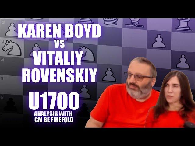 Karen Boyd vs Vitaliy Rovenskiy