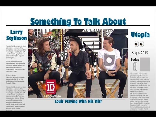 Larry Stylinson - Something To Talk About!