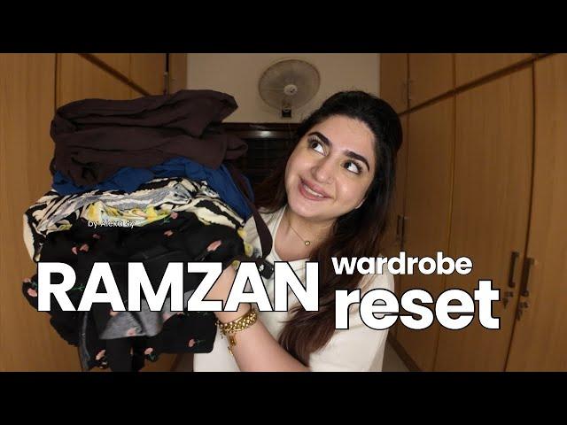 RAMZAN Reset: Organising My Wardrobe | GLOSSIPS