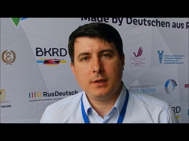 Евгений Колесник - Интервью во время культурно-делового форума в Байройте 2017