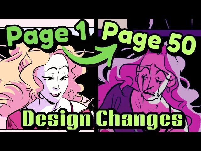 Updating Character Designs as Your Style Changes