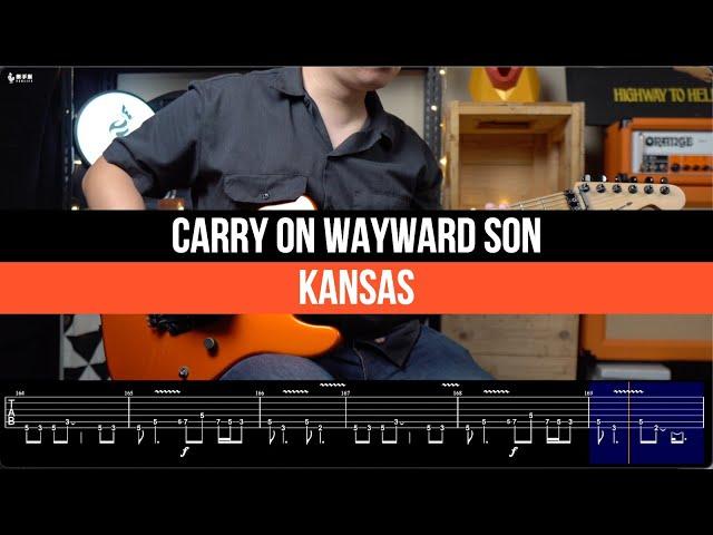 Kansas - Carry On Wayward Son || 100 Days 100 Riffs