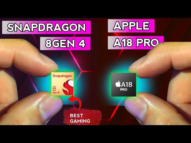 Qualcomm Snapdragon 8 Gen 4 vs Apple A18 Pro: tests and benchmark