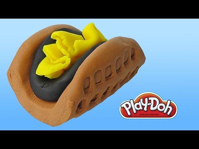Play Doh Waffle Taco
