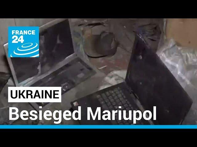 Besieged Mariupol: Separatists show Russian journalists inside the plant • FRANCE 24 English