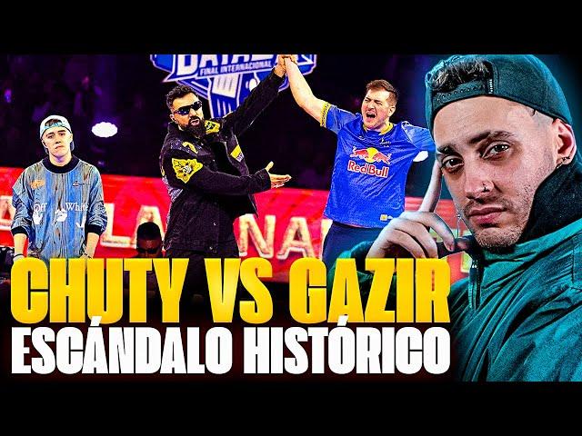 BLON REACCIONA A CHUTY VS GAZIR ️ Final Internacional de Red Bull Batalla