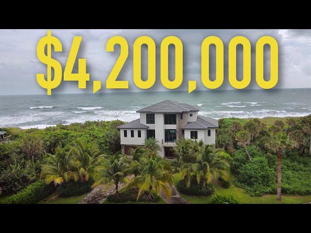 INSIDE A $4,200,000 MODERN OCEANFRONT HOME IN JENSEN BEACH, FL / FOR SALE / HOME TOURS / EP: 37